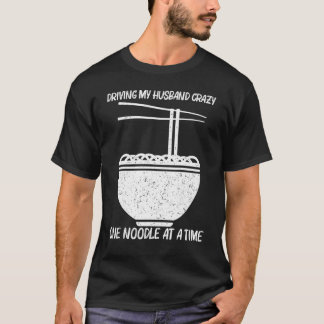 Camiseta Macarrão Gelado Para Mulheres Prato De Comida Culi