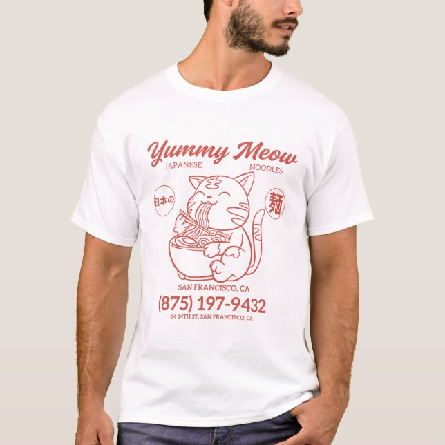 Camiseta Macarrão japonês (Frente)