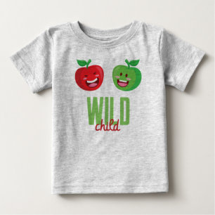 Camiseta Maçãs de Crianças Selvagens