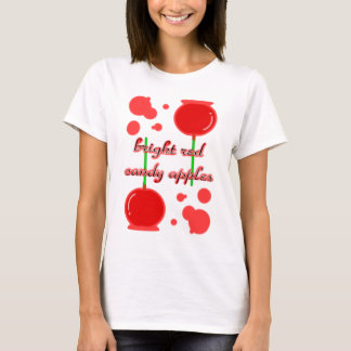 Camiseta maçãs de doces