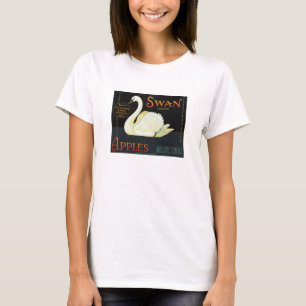 Camiseta Maçãs de Marca Swan