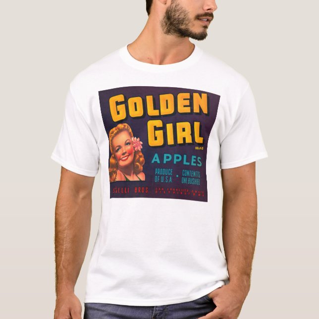 Camiseta Maçãs ouros (Frente)