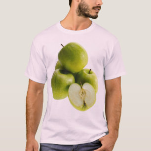 Camiseta "Maçãs Verdes" Foto Bela. Comprar Agora