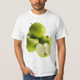 Camiseta "Maçãs Verdes" Foto Bela. Comprar Agora