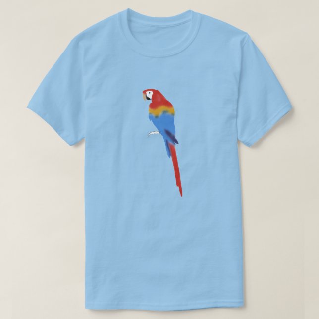 Camiseta Macaw ABF (Frente do Design)