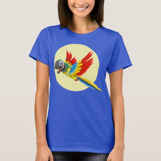 Camiseta Macaw Parrot (Frente)