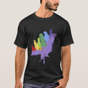 Camiseta Macaw Parrot Cockatiel Gift Design Para Pássaros