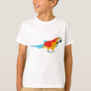 Camiseta Macaw tropical colorido
