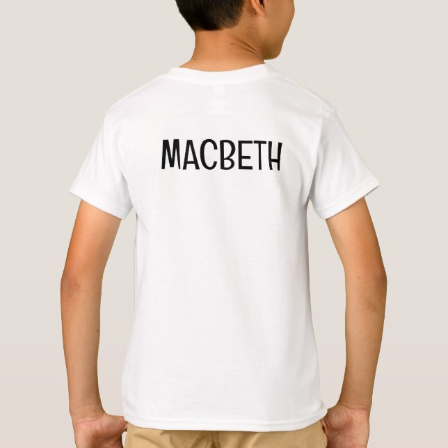 Camiseta Macbeth (Verso)