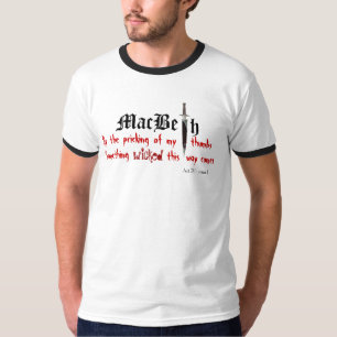 Camiseta Macbeth algo mau