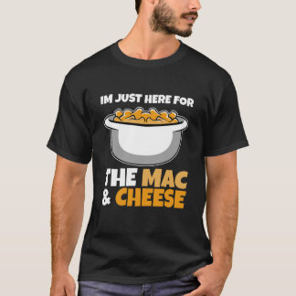 Camiseta Maccaroni Cheese - Estou aqui para o Mac &
