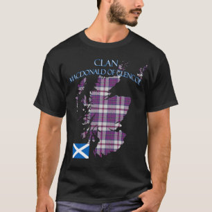 Camiseta MacDonald de Glencoe Scottish Clan Tartan Scotland