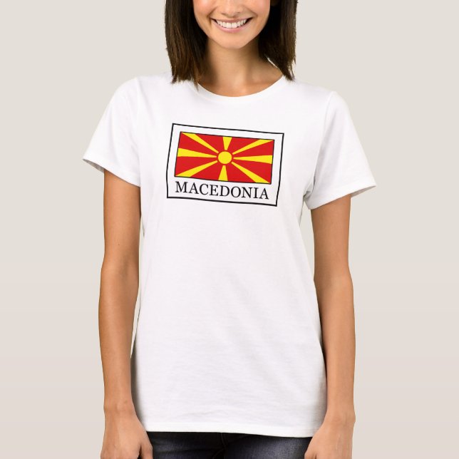 Camiseta Macedônia (Frente)
