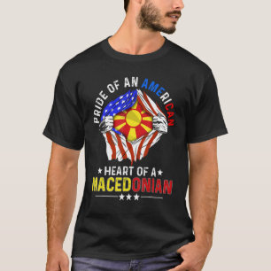 Camiseta Macedônio, Orgulho Estrangeiro da América da Maced