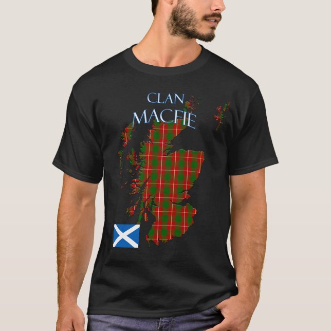 Camiseta MacFie Scottish Clan Tartan Scotland (Frente)