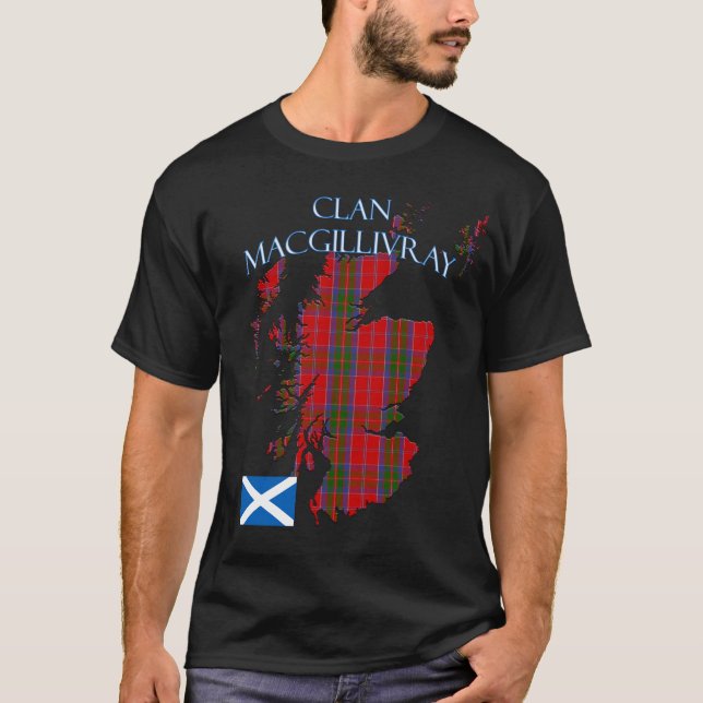 Camiseta MacGillivray Scottish Clan Tartan Scotland (Frente)