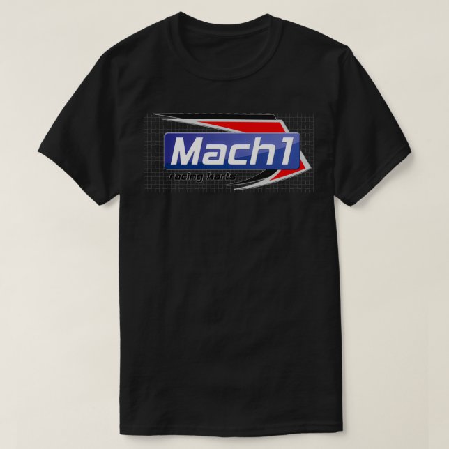 Camiseta Mach1 Racing KartsGo Kart (Frente do Design)