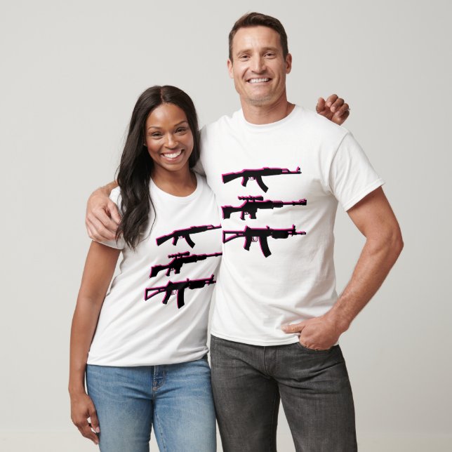 Camiseta Machine Gun Mens (Unissex)