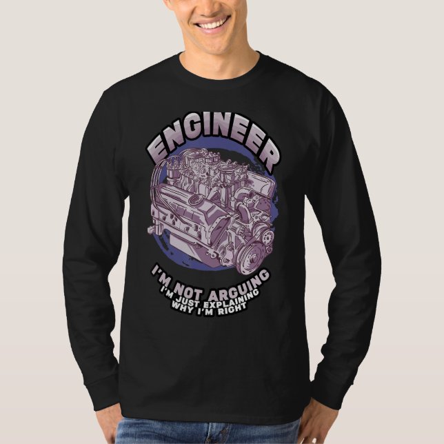 Camiseta Machine Repair Mechanical Engenheiro Engineering Q (Frente)