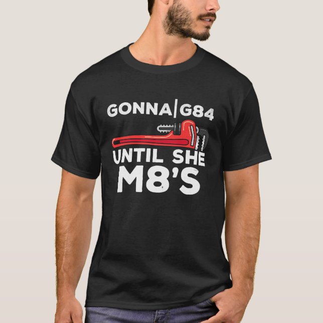 Camiseta Machinery G84 Until She M8's Machinists (Frente)