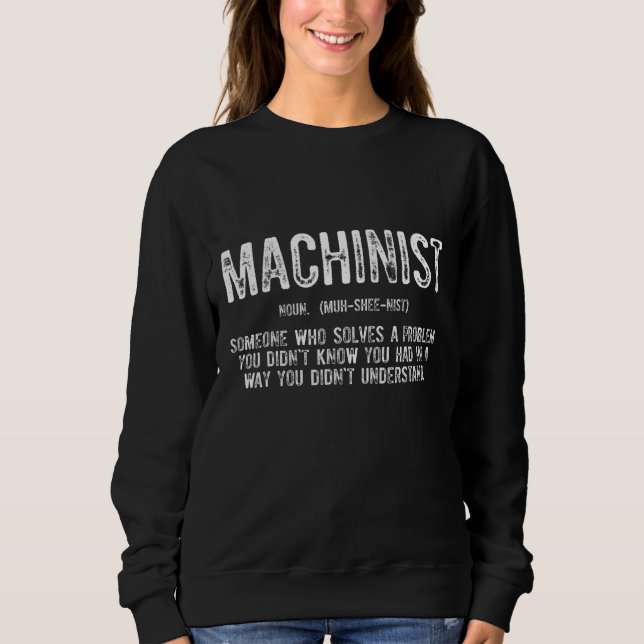 Camiseta Machinist Problema Machine Operador Machine 4 (Frente)