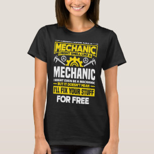 Camiseta Machinista Cnc Eu Posso Parecer Um Mecano