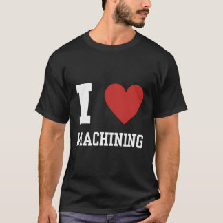 Camiseta Machinista de Engenharia de Engenheiros da Cnc Mil