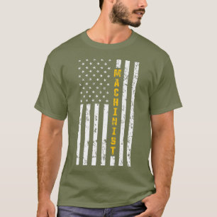 Camiseta Machinista de Operadores de Máquinas de Estudo