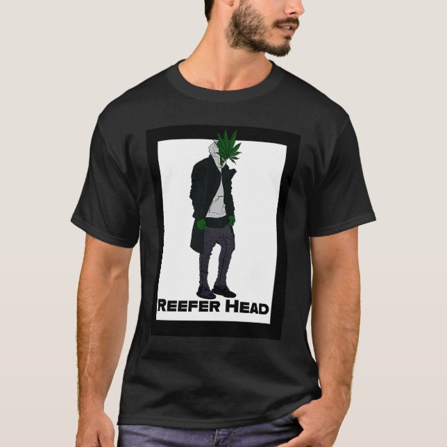 Camiseta Macho HipHop Cabeça de Referência (Frente)