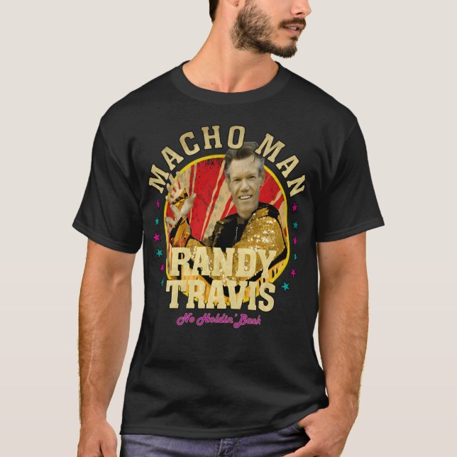 Camiseta Macho Man Randy Travis (Frente)
