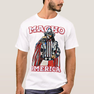 Camiseta Macho Man T-ShirtMacho America