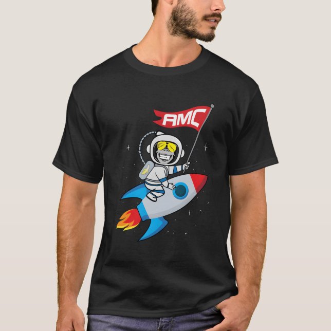 Camiseta Macho Para A Lua Amc Curto (Frente)