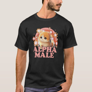 Camiseta Machos Alfa Gato Gatito Animal Engraçado