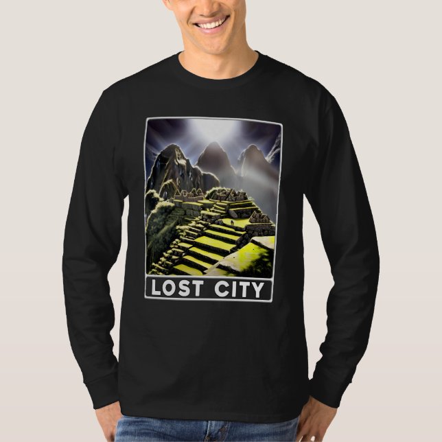 Camiseta Machu Picchu Cordillera Peru Lost City (Frente)
