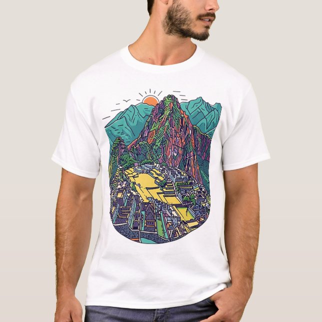 Camiseta Machu Picchu, Peru (Frente)