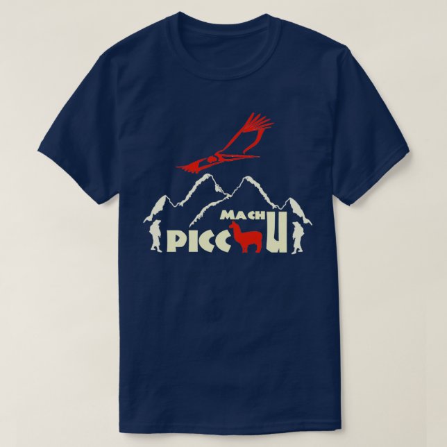 Camiseta Machu Picchu Peru Mountain Sun (Frente do Design)