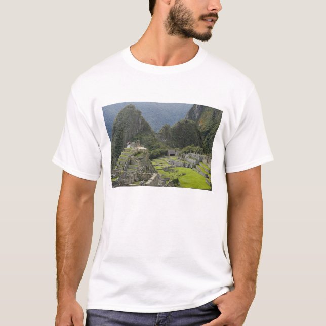 Camiseta Machu Picchu, ruínas da cidade Inca, Peru. 2 (Frente)