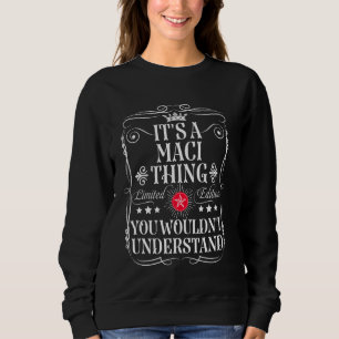 Camiseta Maci é uma coisa que você não entenderia