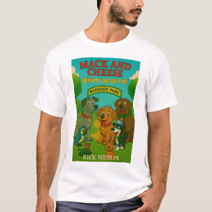 Camiseta Mack e Queijo: Operação Salve Nosso Parque Masculi
