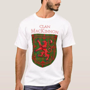 Camiseta MacKinnon caçando Xadrez escocesa de Tartan