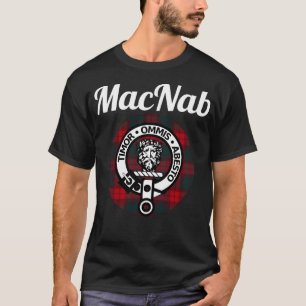 Camiseta MacNab Clan Scottish Name Casaco de Arms Tartan