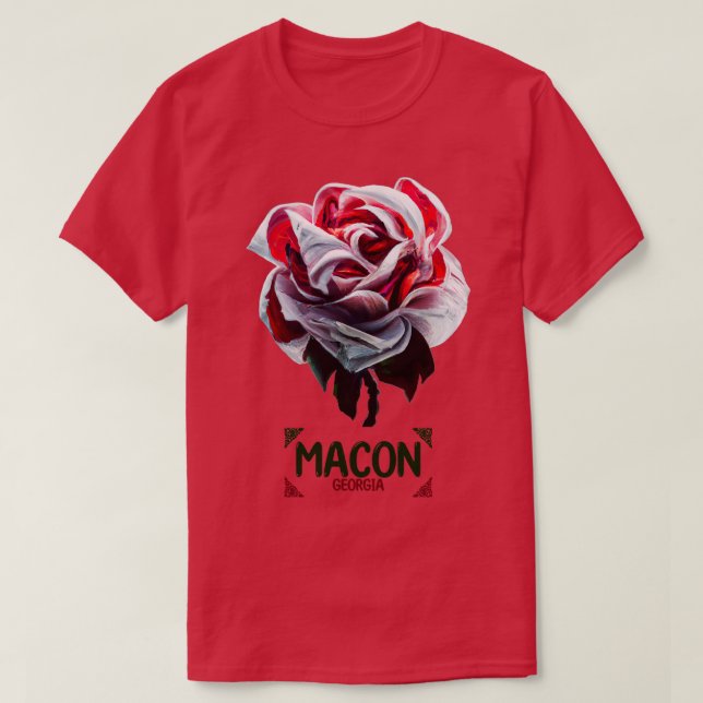 Camiseta Macon Georgia 3 (Frente do Design)
