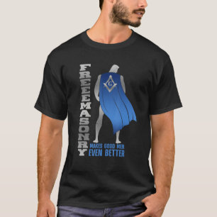 Camiseta Maçônico Maçonaria Fraternal Esquadro Compasso Maç