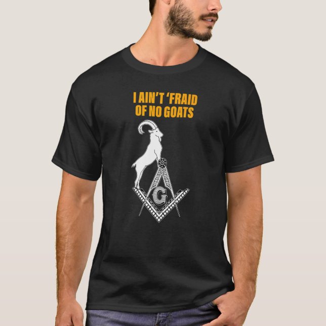 Camiseta Maçons que eu não sou farto de "não-ganês" (Frente)