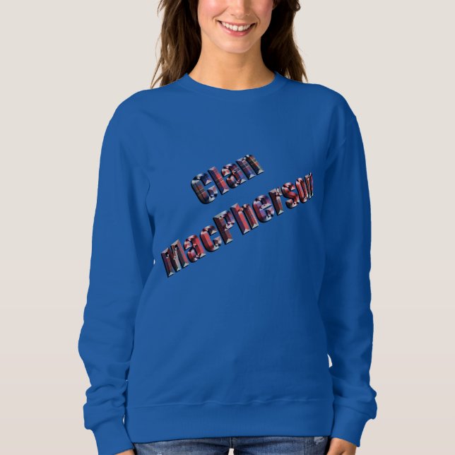 Camiseta MacPherson Clan Tartan Name (Frente)