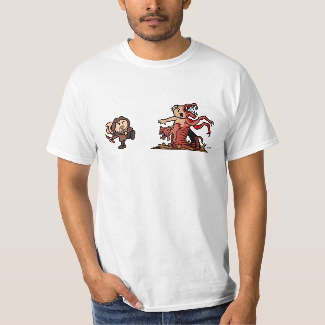 Camiseta MacReady contra a coisa (Frente)