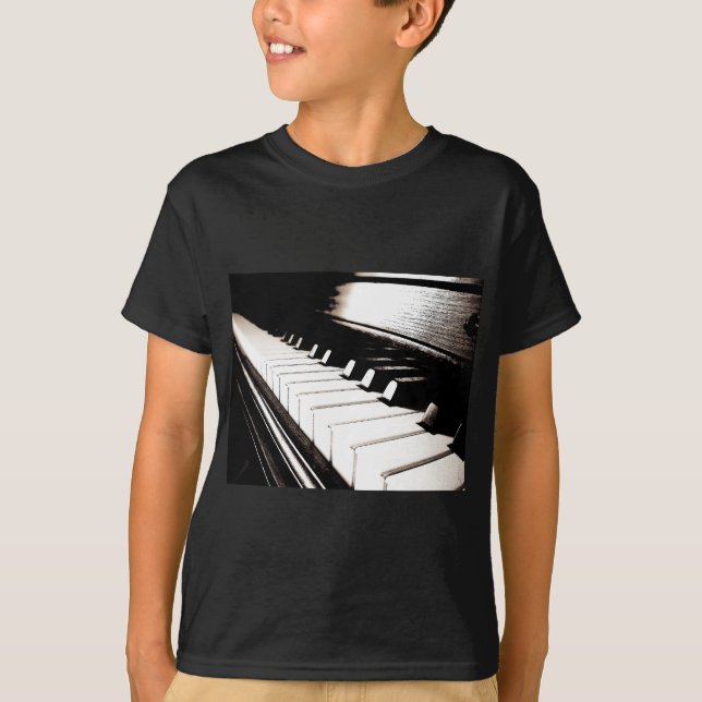 Camiseta Macro Chaves Piano (Frente)