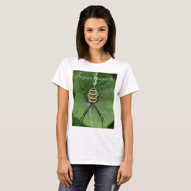 Camiseta Macro Wasp Spider (Frente Completa)