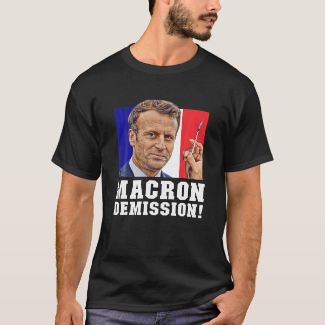 Camiseta Macrogol Demissão! Política (Frente)