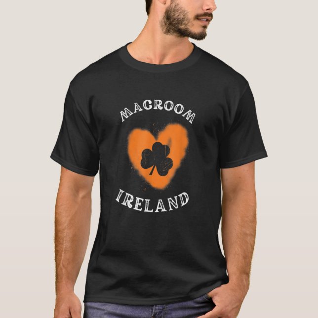 Camiseta Macroom Cork Shamrock Gaelic Futebol e Hurling (Frente)